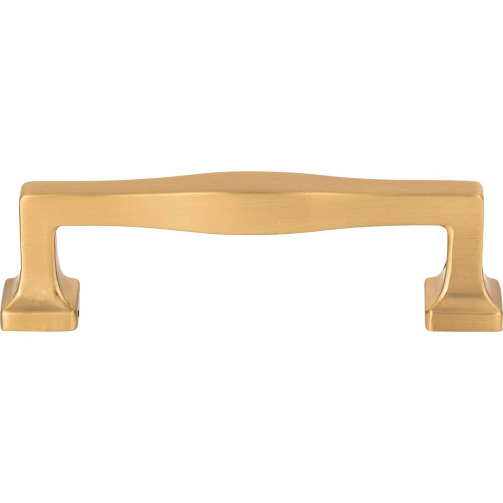 Atlas - Kate Pull 3 3/4 Inch (c-c) Warm Brass - Warm Brass