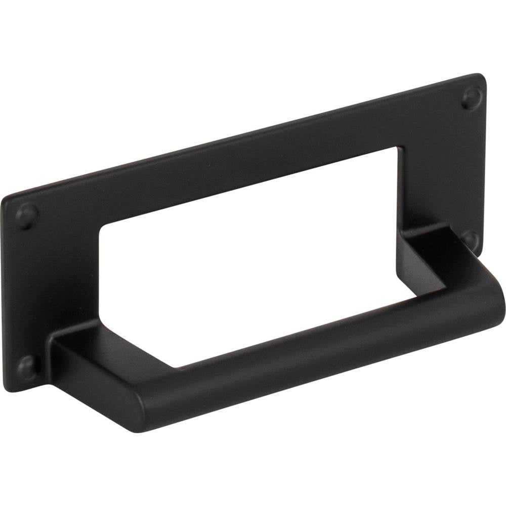 Bradbury Cup Pull 3 Inch (c-c) Matte Black