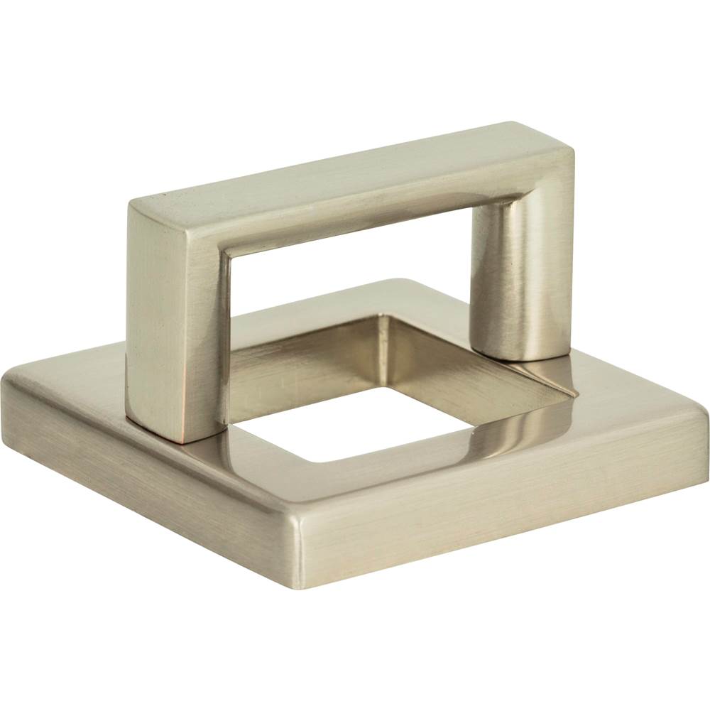 Tableau Square Base and Top 1 7/16 Inch (c-c) Brushed Nickel