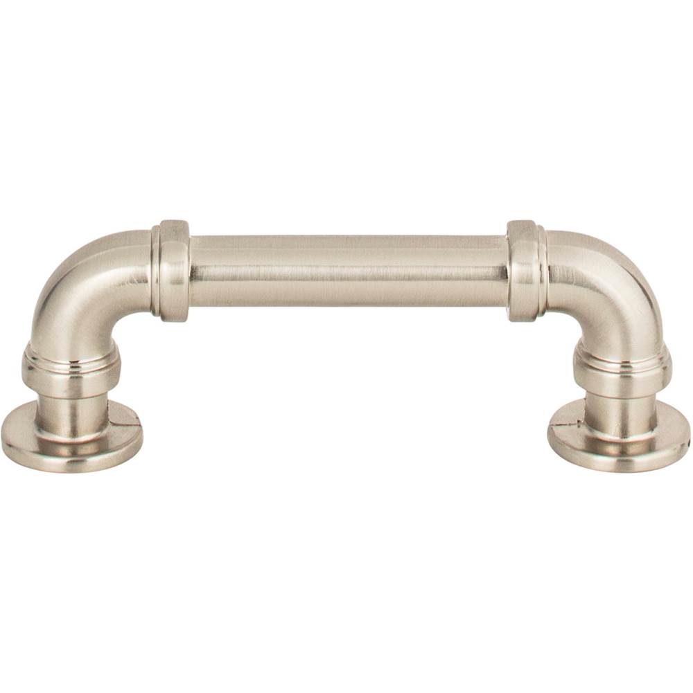 Atlas - Steam Punk Pull 3 Inch (c-c) Brushed Nickel - Brushed Nickel