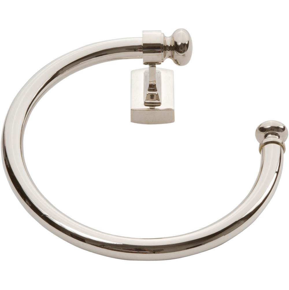 Atlas - Legacy Bath Towel Ring Polished Nickel - Polished Nickel