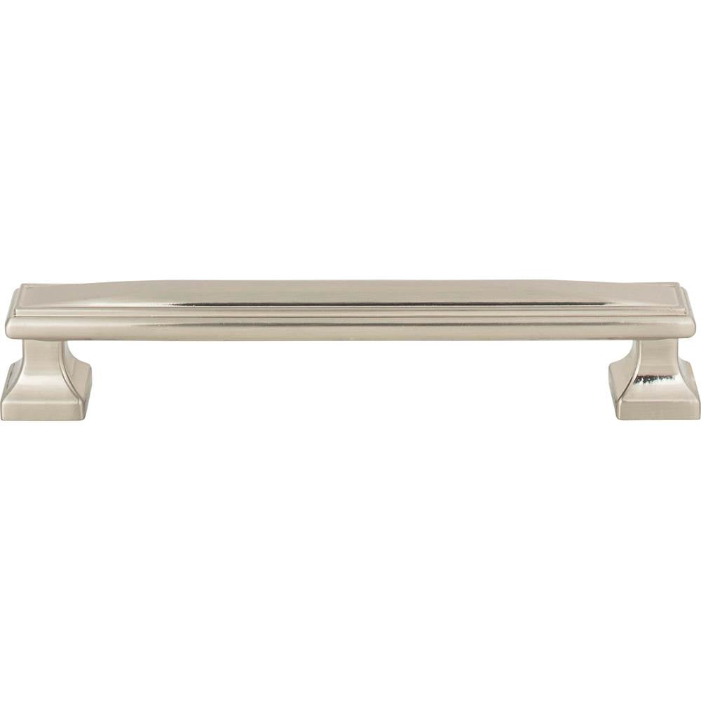 Atlas - Wadsworth Pull 6 5/16 Inch (c-c) Brushed Nickel - Brushed Nickel