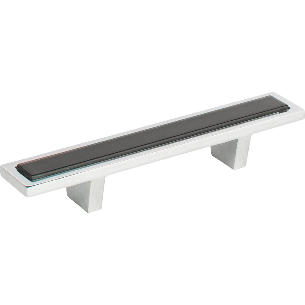 Spa Black Pull 3 Inch (c-c) Brushed Nickel