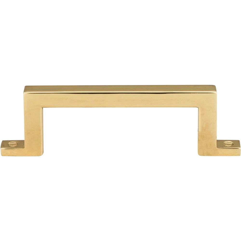 Atlas - Campaign Bar Pull 3 Inch (c-c) Polished Brass - Polished Brass