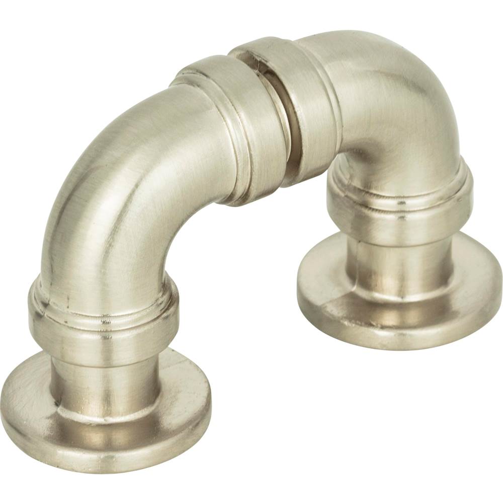 Steam Punk Finger Pull 1 5/16 Inch (c-c) Matte Black