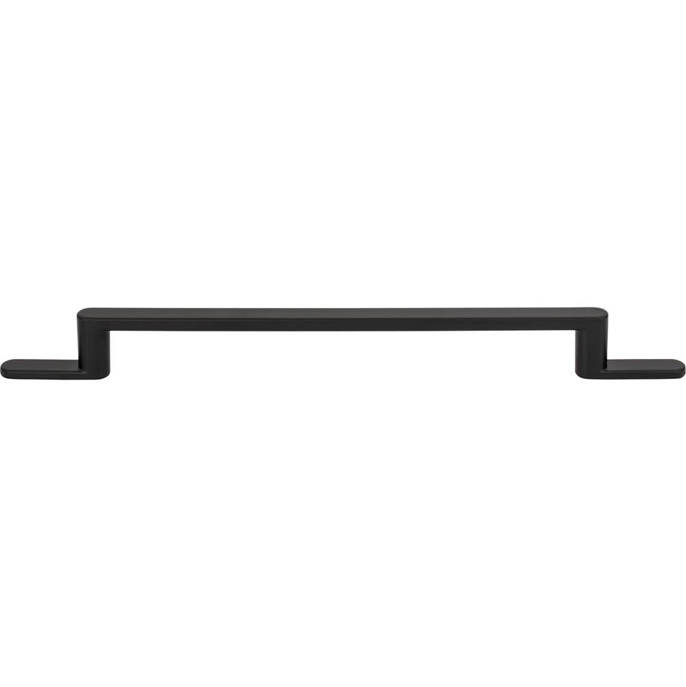 Atlas - Alaire Pull 8 13/16 Inch (c-c) Matte Black - Matte Black