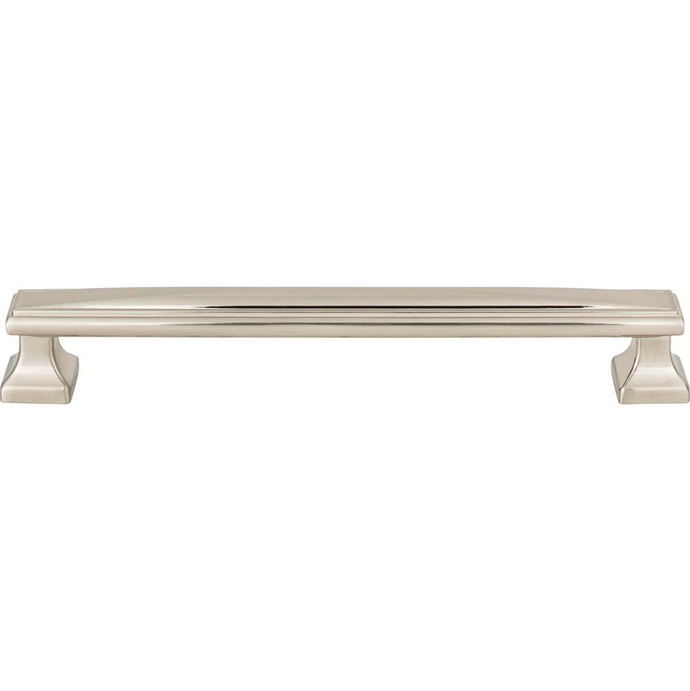 Atlas - Wadsworth Pull 7 9/16 Inch (c-c) Brushed Nickel - Brushed Nickel
