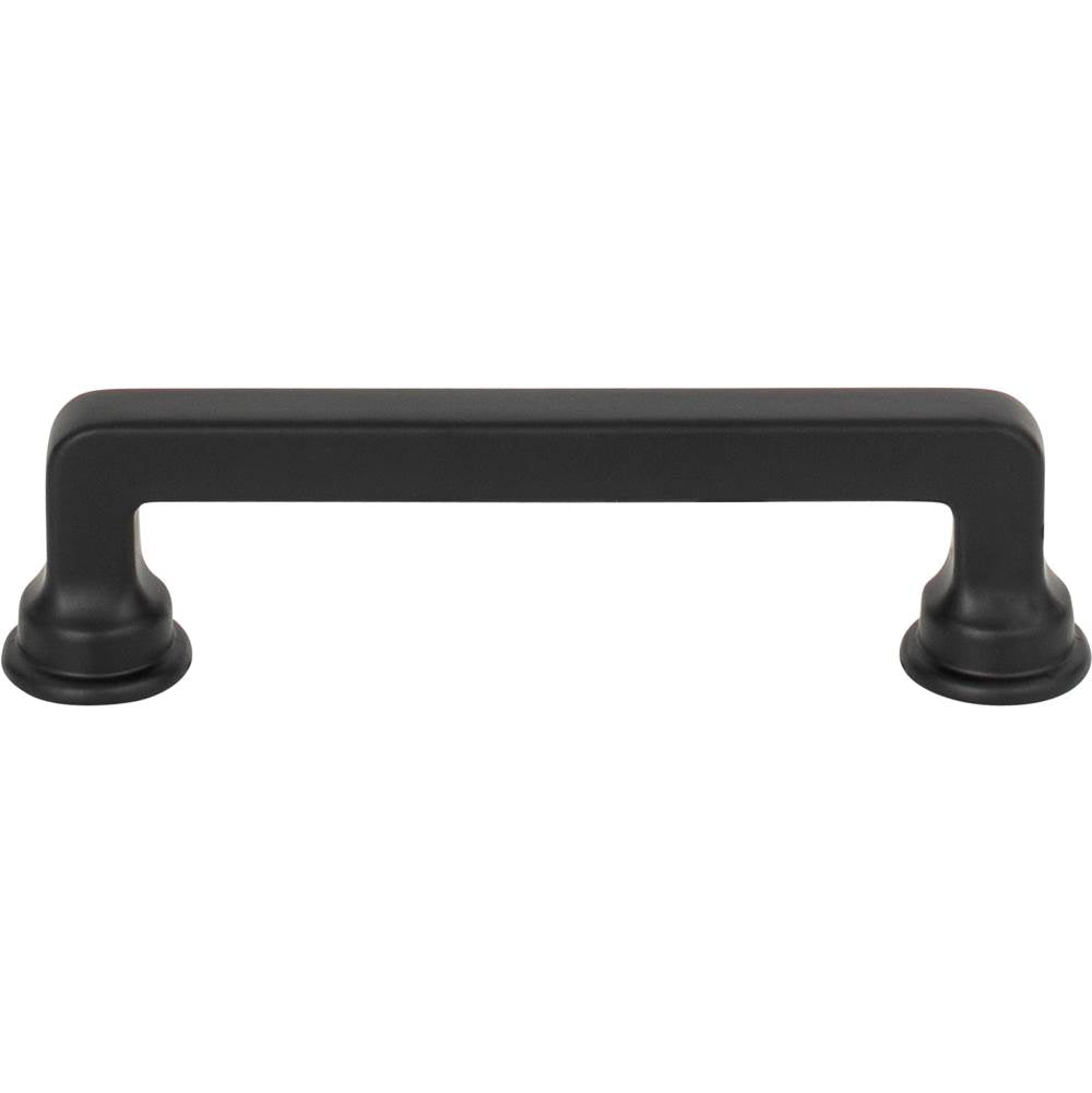 Atlas - Oskar Pull 3 3/4 Inch (c-c) Matte Black - Matte Black