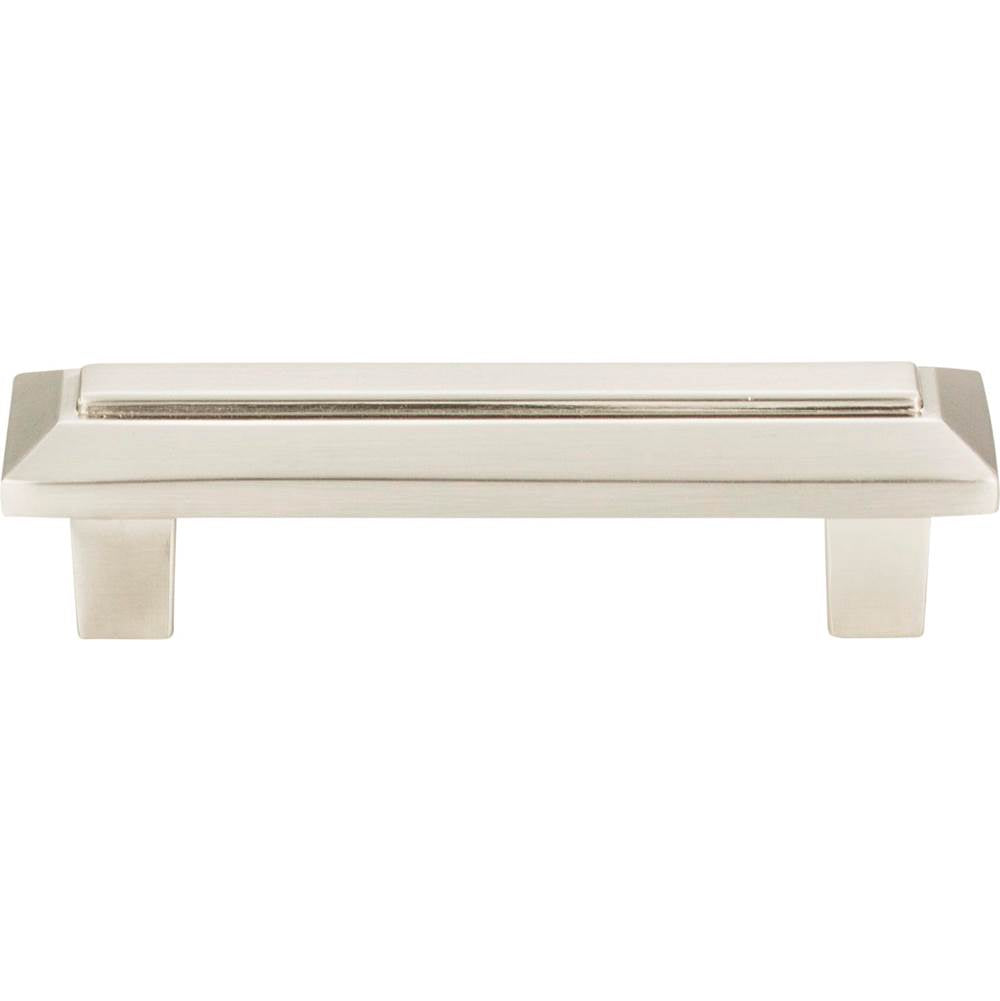 Atlas - Trocadero Pull 3 Inch (c-c) Brushed Nickel - Brushed Nickel