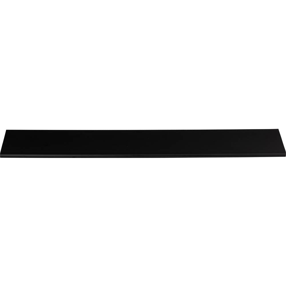 Atlas - Tab Edge Pull 12 5/8 Inch (c-c) Matte Black - Matte Black
