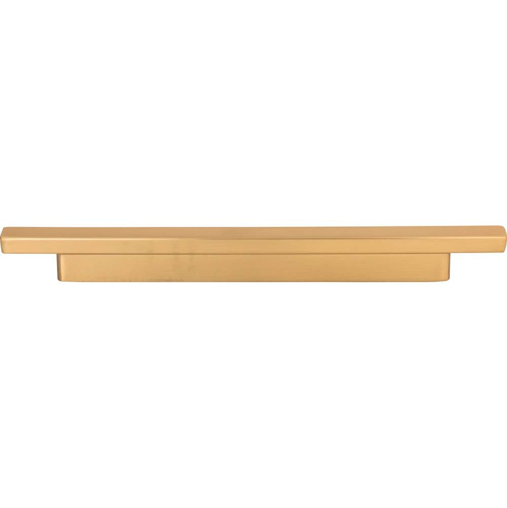 Atlas - Tom Tom Pull 6 5/16 Inch (c-c), 7 9/16 Inch Warm Brass - Warm Brass