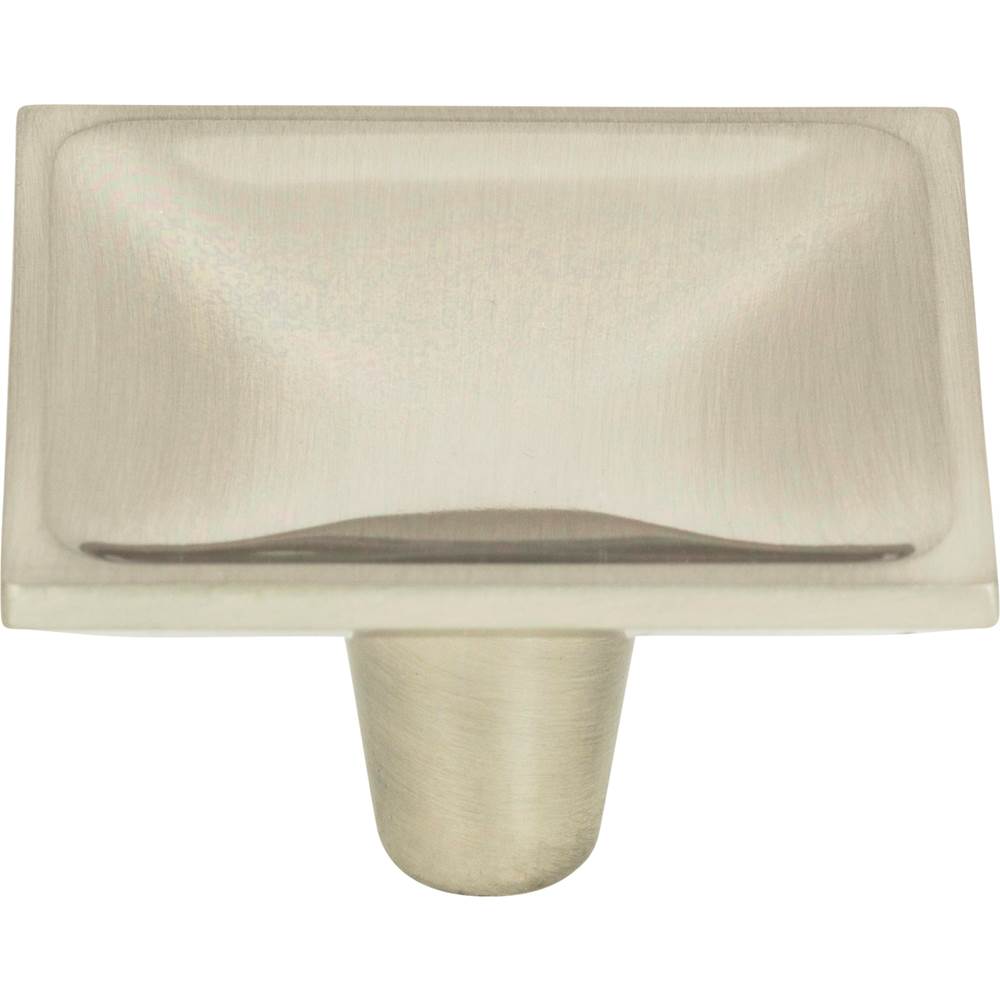 Atlas - Dap Square Knob 2 Inch Brushed Nickel - Brushed Nickel