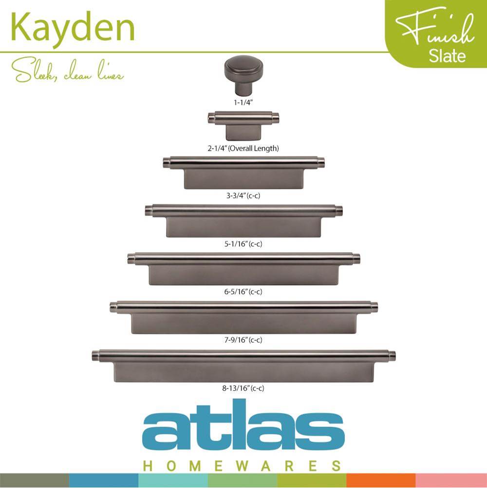 Kayden Pull 3 3/4 Inch (c-c) Matte Black