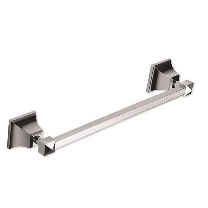 Atlas - Gratitude Bath Towel Bar 12 Inch Single Polished Chrome - Polished Chrome