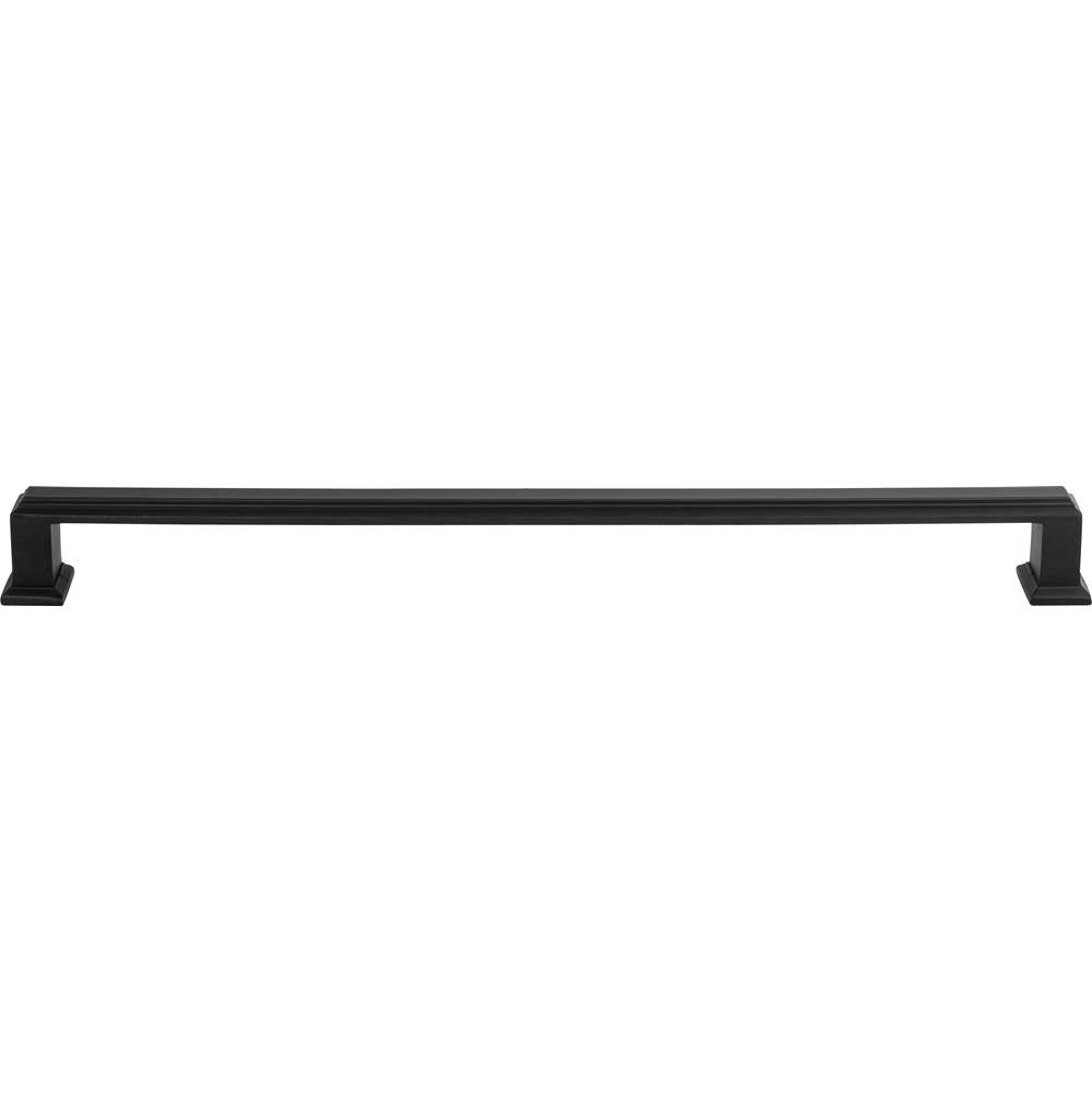 Atlas - Sutton Place Pull 11 5/16 Inch (c-c) Modern Bronze - Modern Bronze