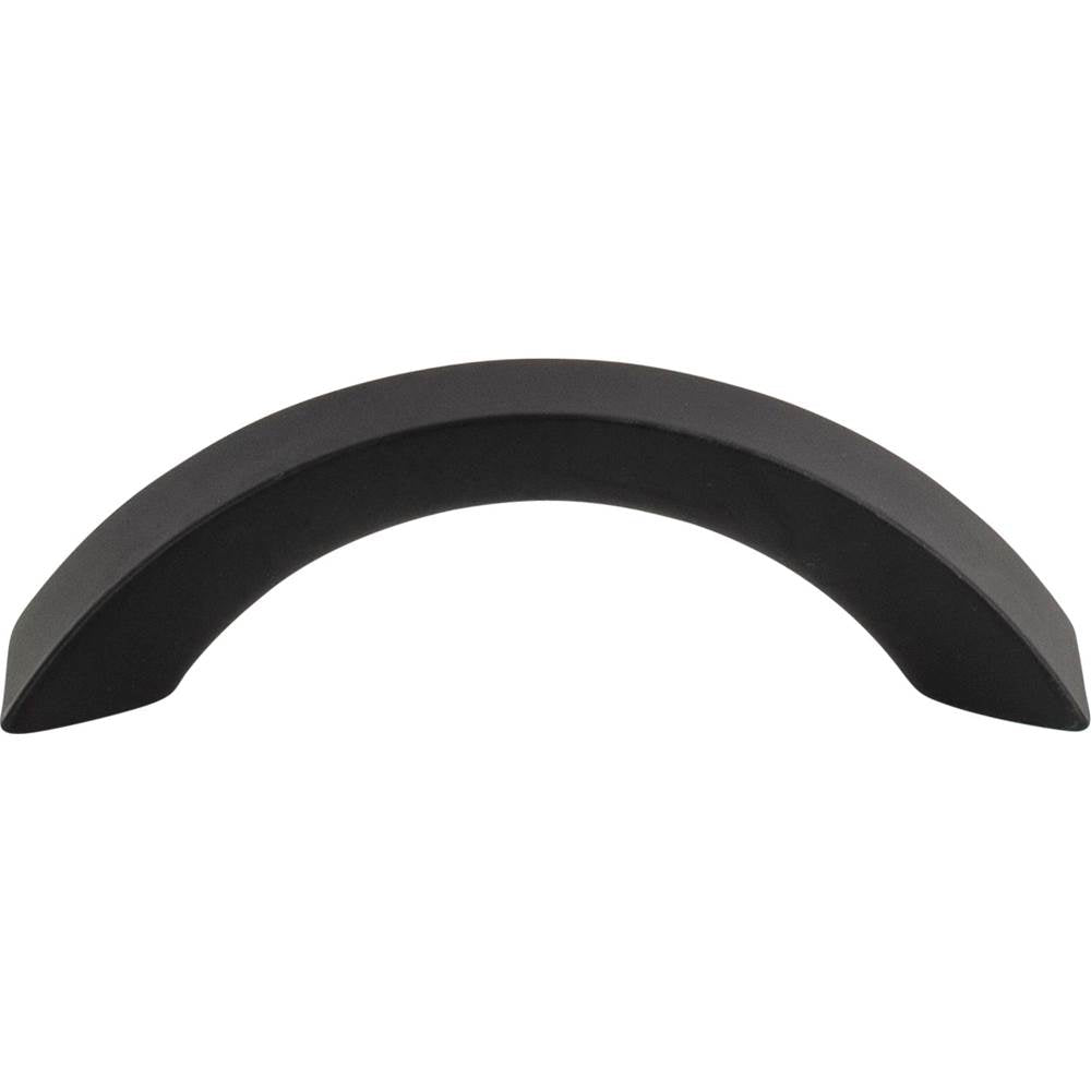 Atlas - Sleek Pull 3 Inch (c-c) Matte Black - Matte Black