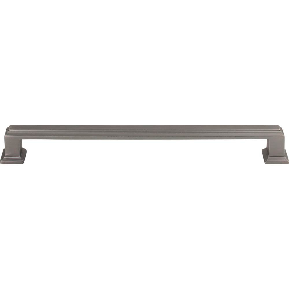 Atlas - Sutton Place Pull 7 9/16 Inch (c-c) Slate - Slate