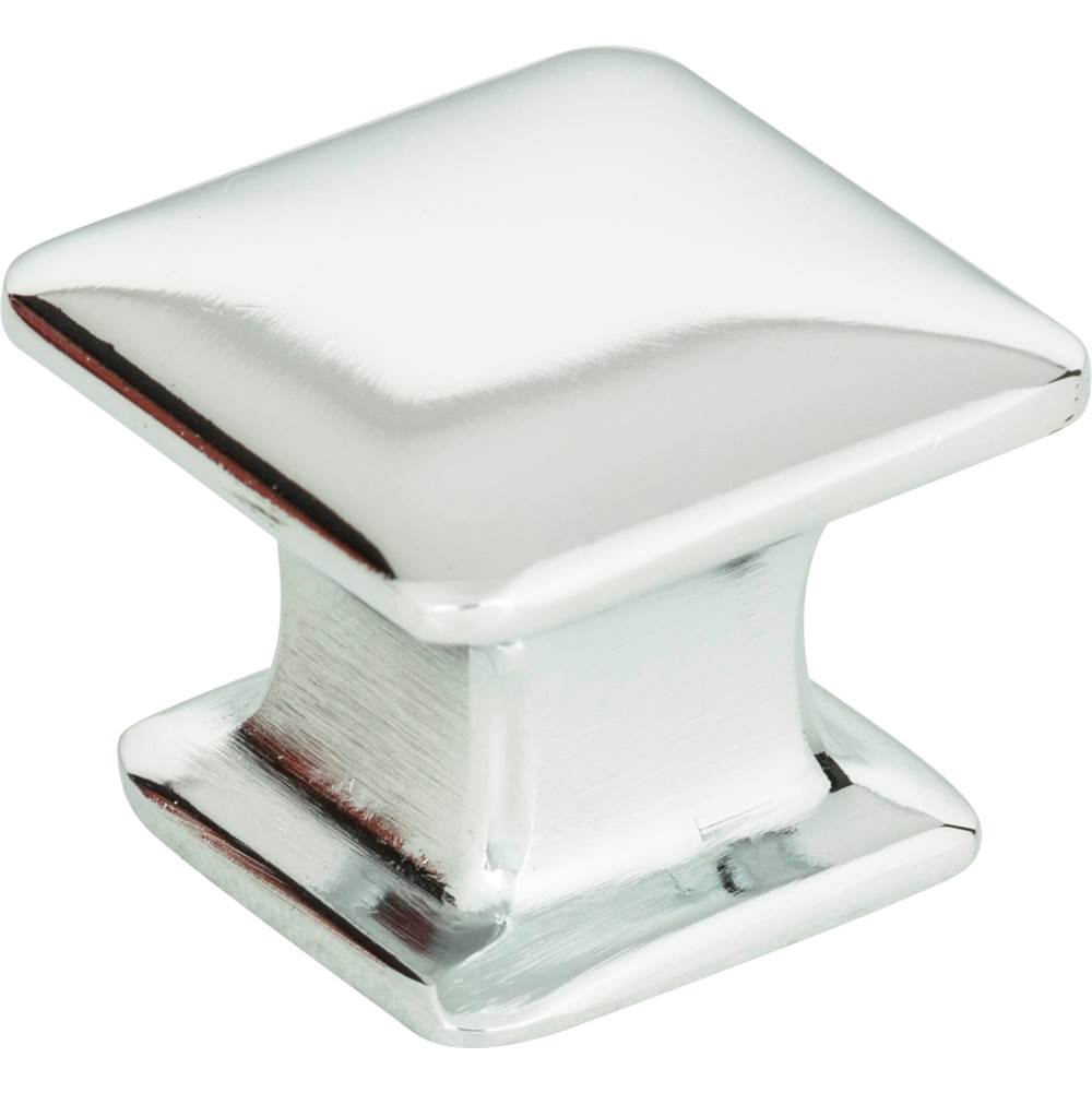 Alcott Square Knob 1 1/4 Inch Brushed Nickel