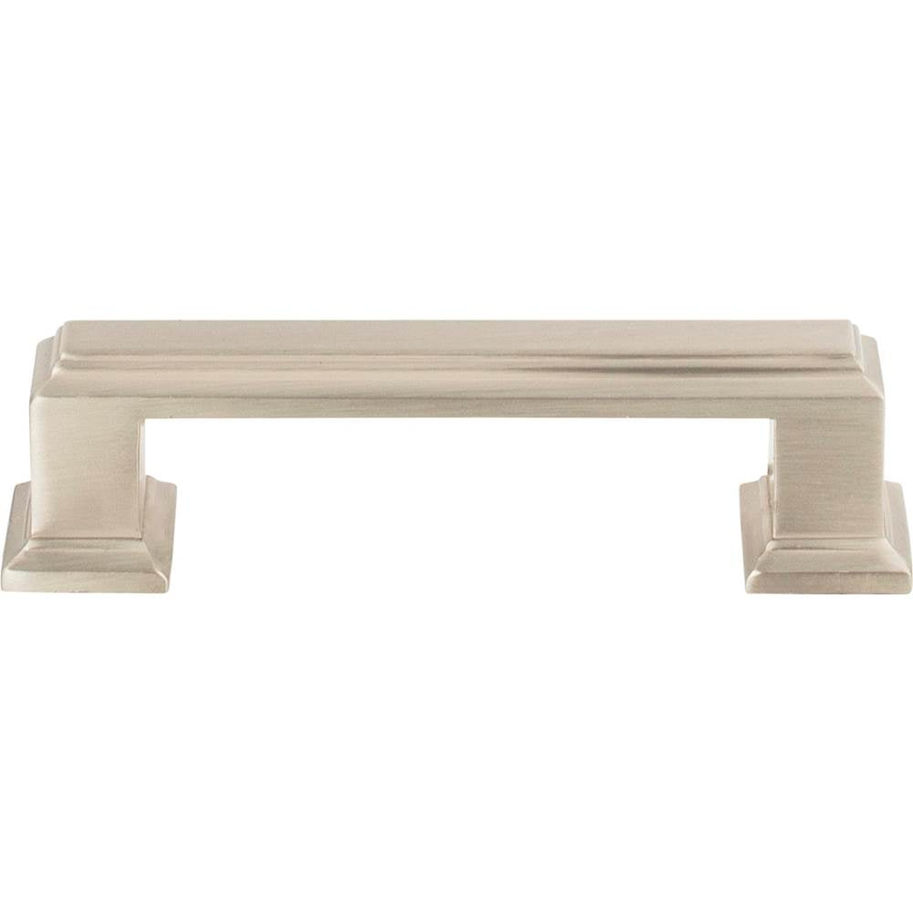 Atlas - Sutton Place Pull 3 Inch (c-c) Brushed Nickel - Brushed Nickel