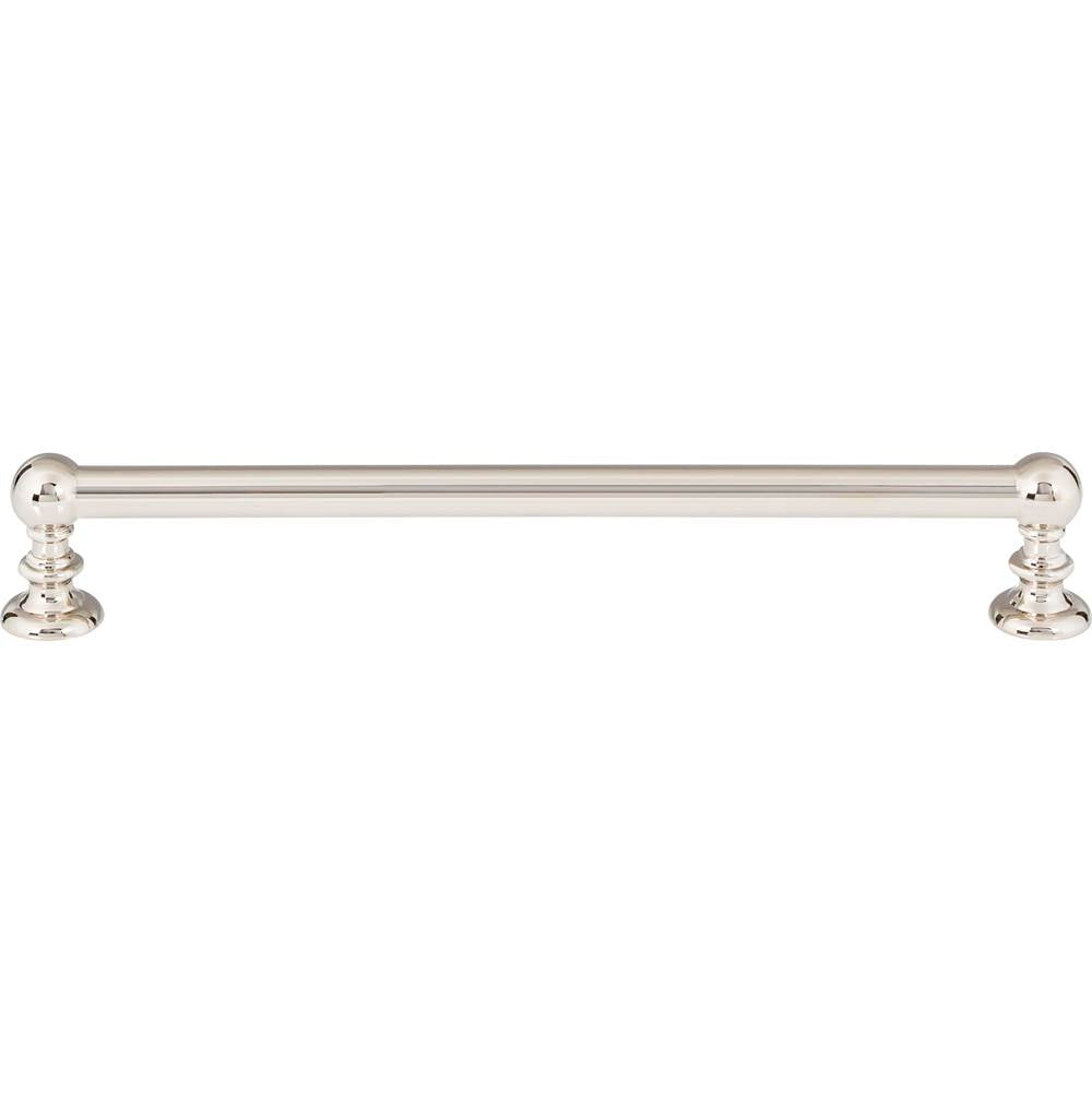 Atlas - Victoria Pull 7 9/16 Inch (c-c) Polished Nickel - Polished Nickel