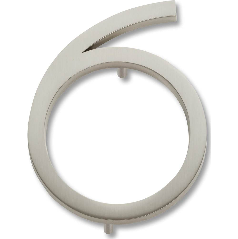 Atlas - Modern Avalon No.6 Brushed Nickel - Brushed Nickel
