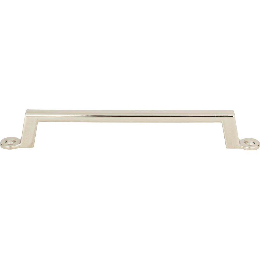 Atlas - Bradbury Pull 6 5/16 Inch (c-c) Polished Nickel - Polished Nickel
