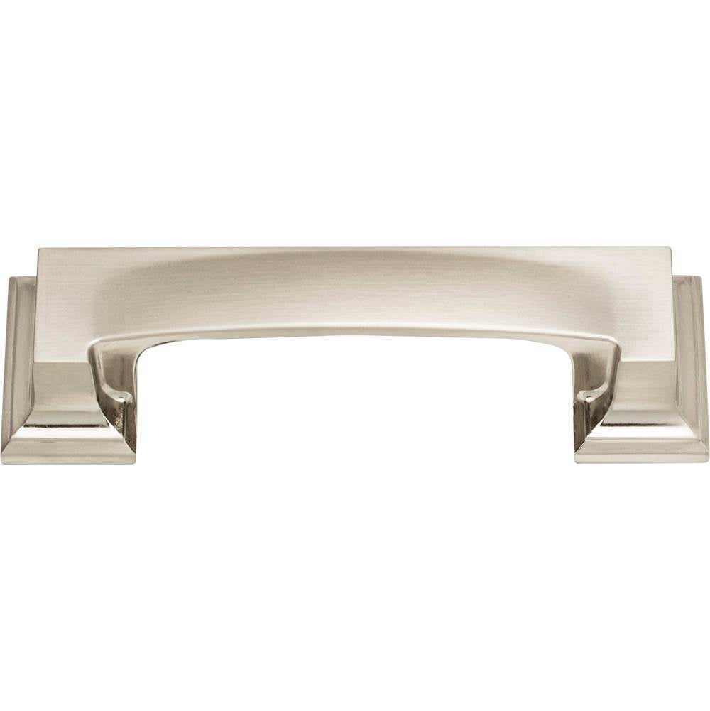 Sutton Place Cup Pull 3 Inch (c-c) Brushed Nickel