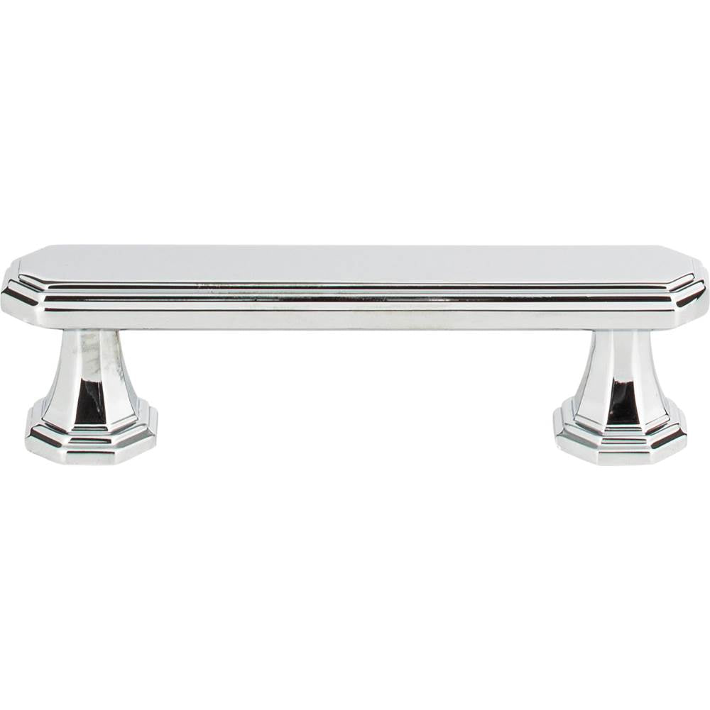 Atlas - Dickinson Pull 3 Inch (c-c) Polished Chrome - Polished Chrome