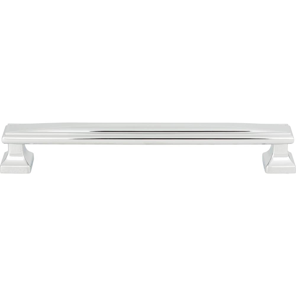 Atlas - Wadsworth Pull 7 9/16 Inch (c-c) Polished Chrome - Polished Chrome
