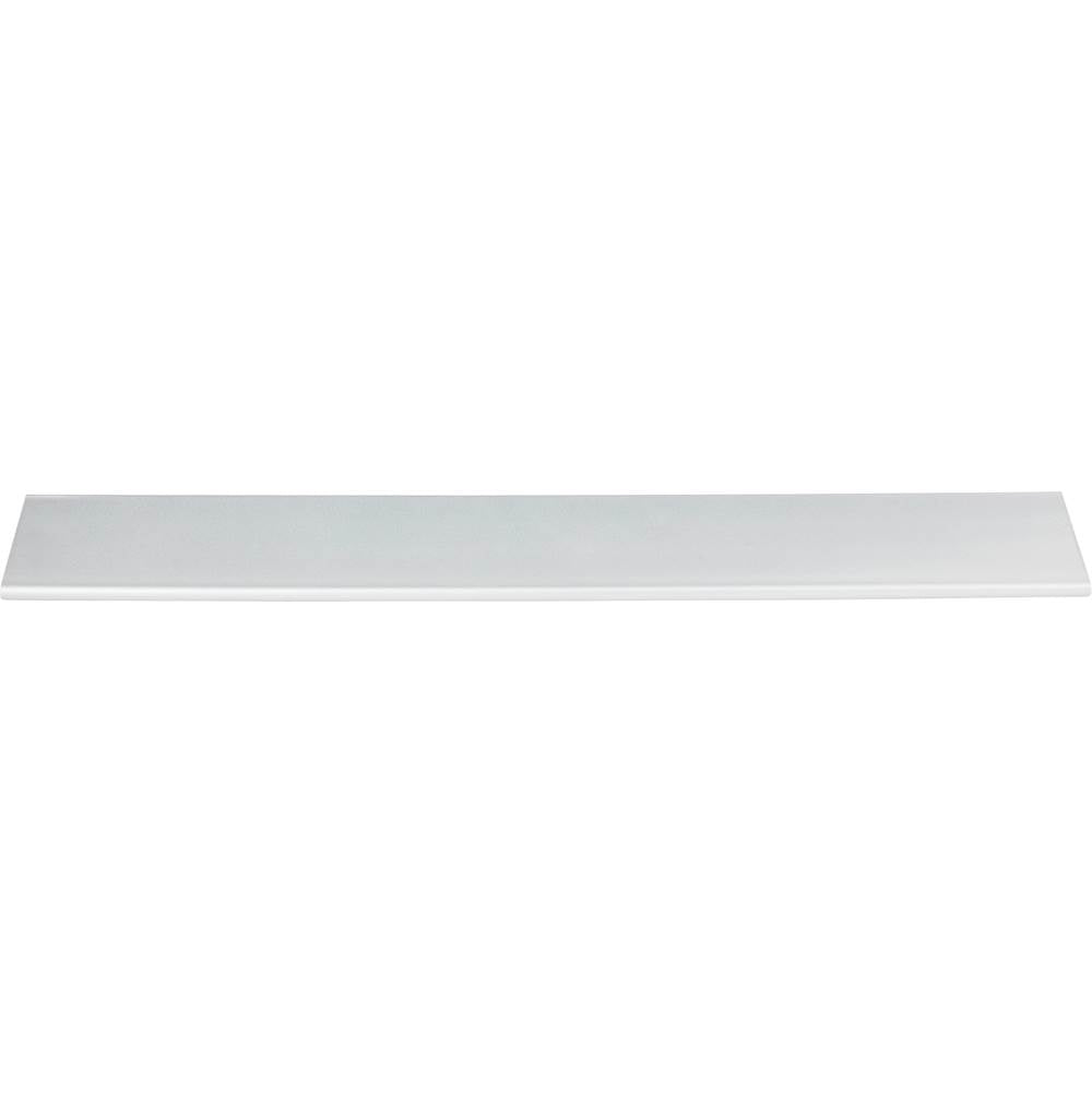 Atlas - Tab Edge Pull 12 5/8 Inch (c-c) Matte Chrome - Matte Chrome