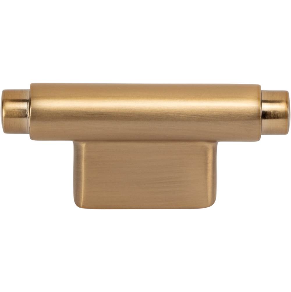 Atlas - Kayden T-Knob 2 1/2 Inch Warm Brass - Warm Brass