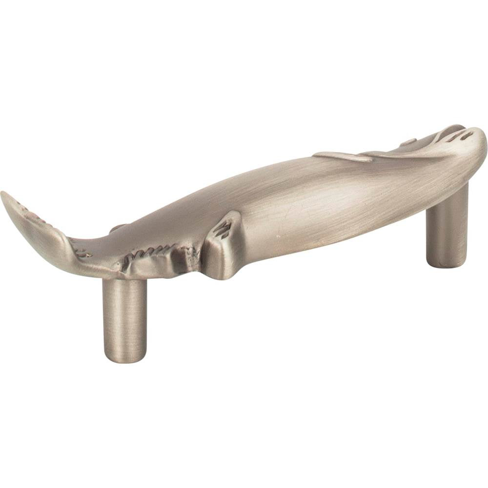 Fish Pull 3 Inch (c-c) Brushed Nickel