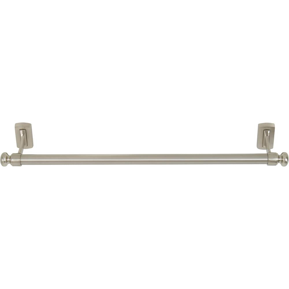 Atlas - Legacy Bath Towel Bar 18 Inch Single Brushed Nickel - Brushed Nickel