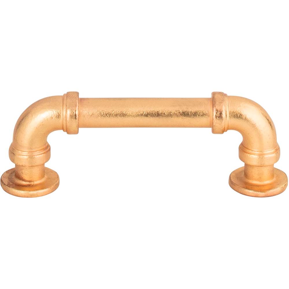 Atlas - Steam Punk Pull 3 Inch (c-c) Vintage Brass - Vintage Brass