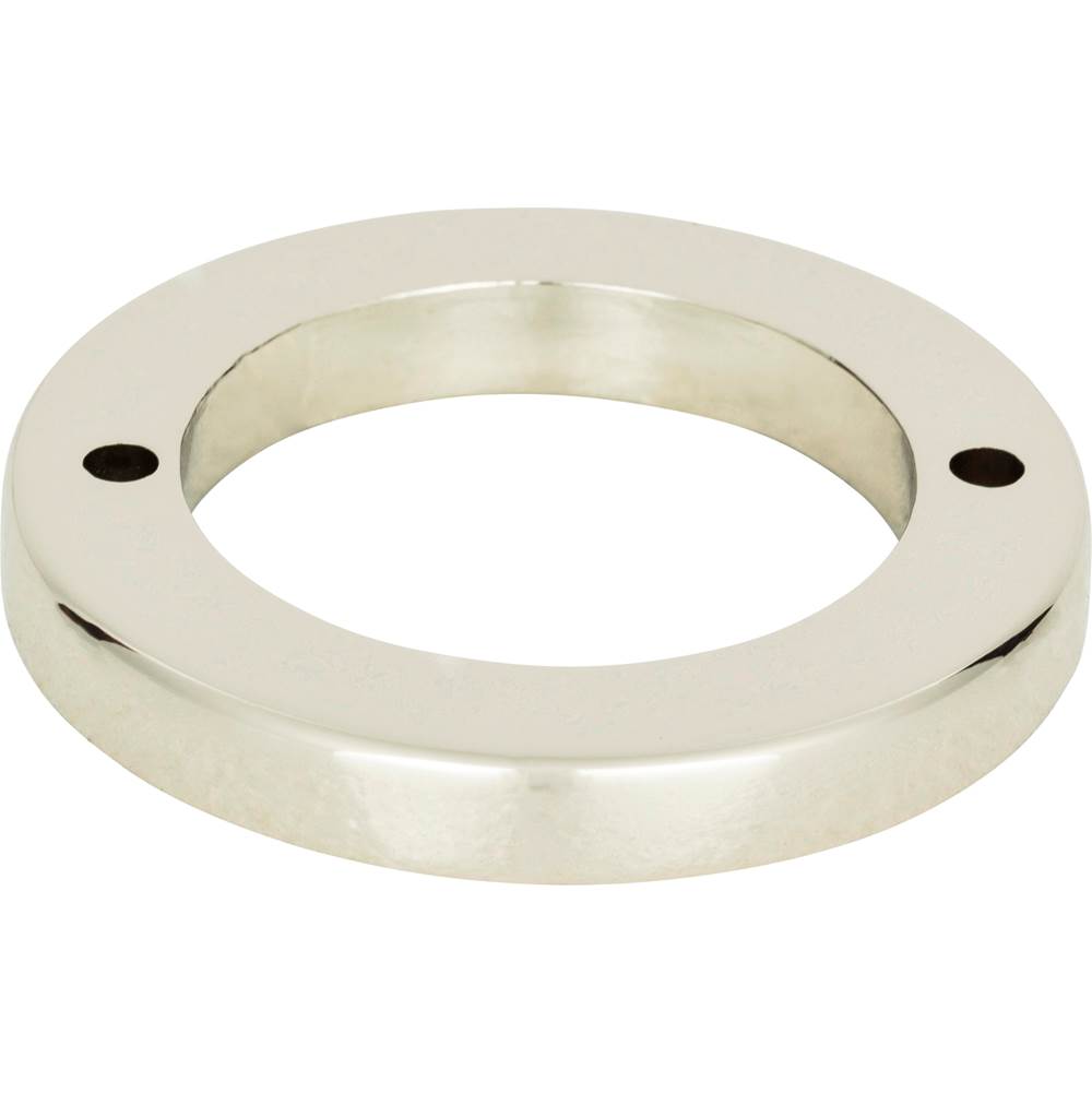 Atlas - Tableau Round Base 1 13/16 Inch Polished Nickel - Polished Nickel