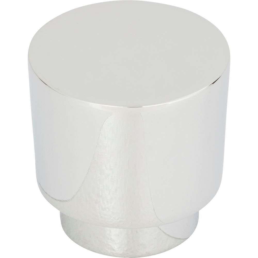 Atlas - Tom Tom Knob 1 1/4 Inch Polished Chrome - Polished Chrome