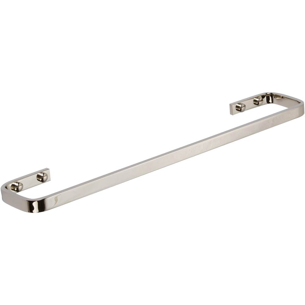 Atlas - Solange Bath Towel Bar 18 Inch Single Polished Nickel - Polished Nickel