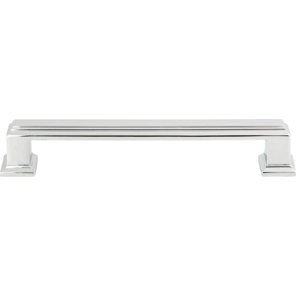 Atlas - Sutton Place Pull 5 1/16 Inch (c-c) Polished Chrome - Polished Chrome