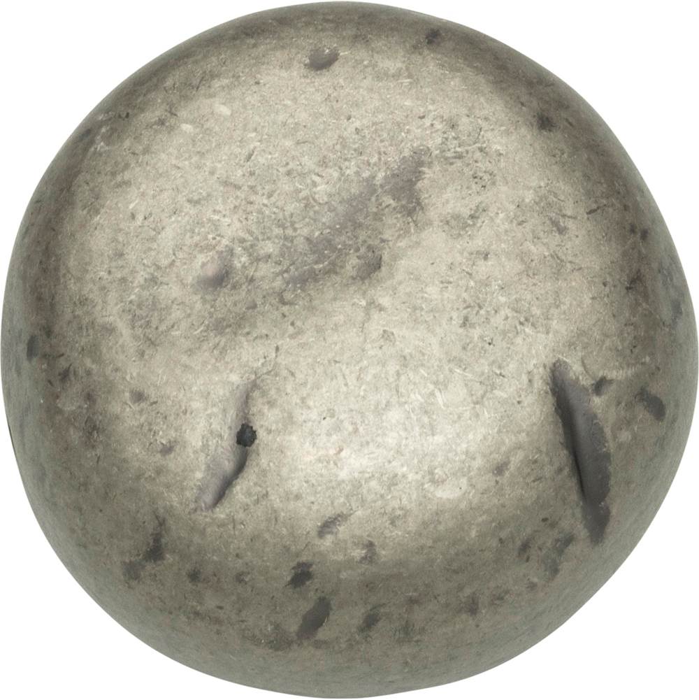 Distressed Round Knob 1 3/8 Inch Antique Bronze
