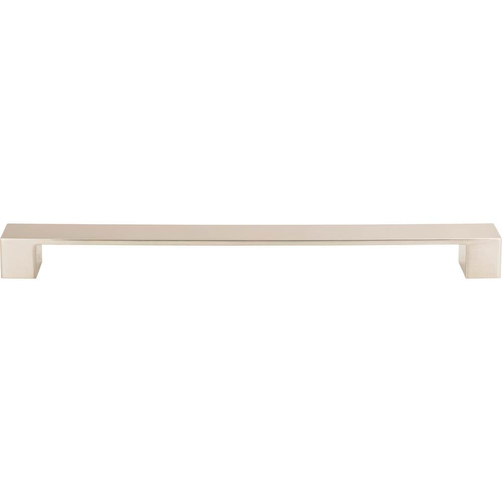 Atlas - Wide Square Pull 11 5/16 Inch (c-c) Brushed Nickel - Brushed Nickel