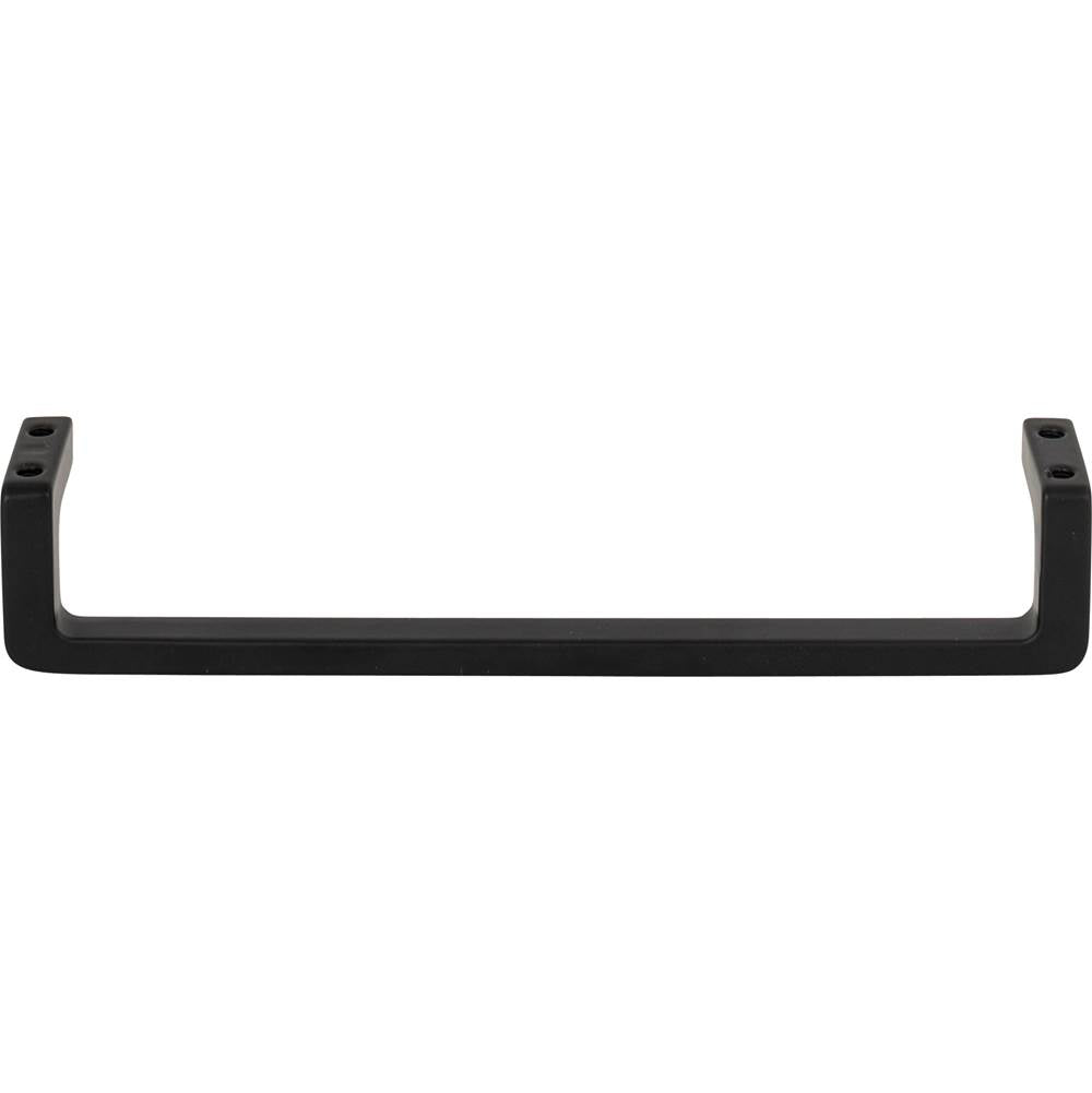 Atlas - Logan Pull 6 5/16 Inch (c-c) Matte Black - Matte Black