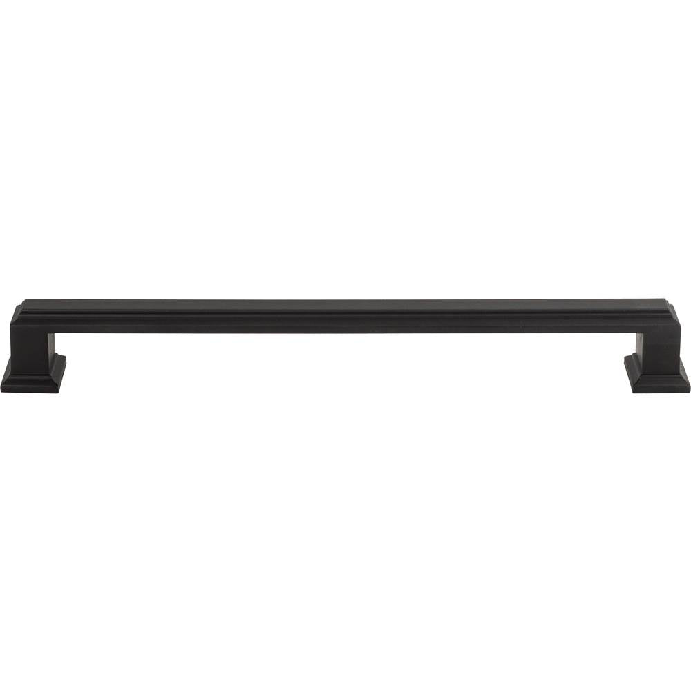 Atlas - Sutton Place Pull 7 9/16 Inch (c-c) Modern Bronze - Modern Bronze