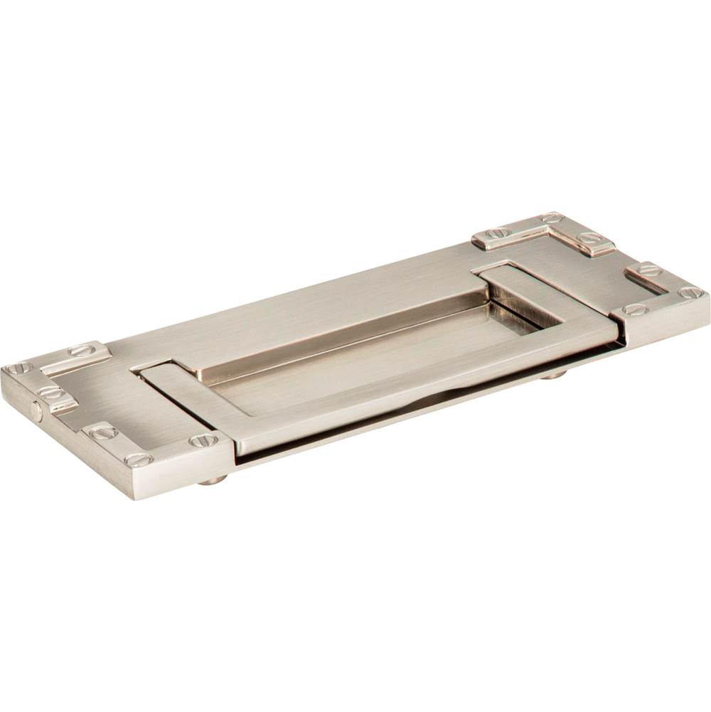 Campaign L-Bracket Drop Pull 3 Inch (c-c) Brushed Nickel