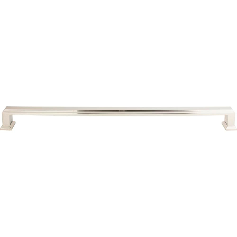 Atlas - Sutton Place Appliance Pull 18 Inch (c-c) Polished Nickel - Polished Nickel