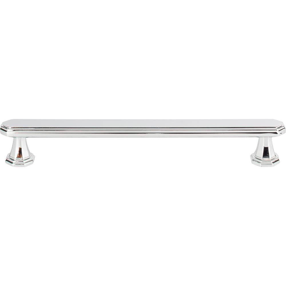 Atlas - Dickinson Pull 6 5/16 Inch (c-c) Polished Chrome - Polished Chrome