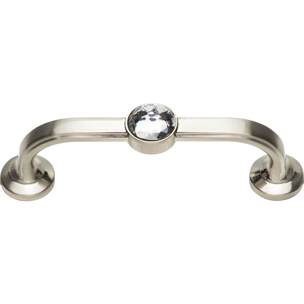 Legacy Crystal Bracelet Pull 3 Inch (c-c) Matte Black