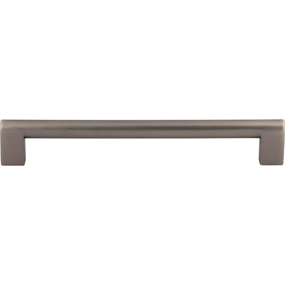 Atlas - Round Rail Pull 7 9/16 Inch (c-c) Slate - Slate