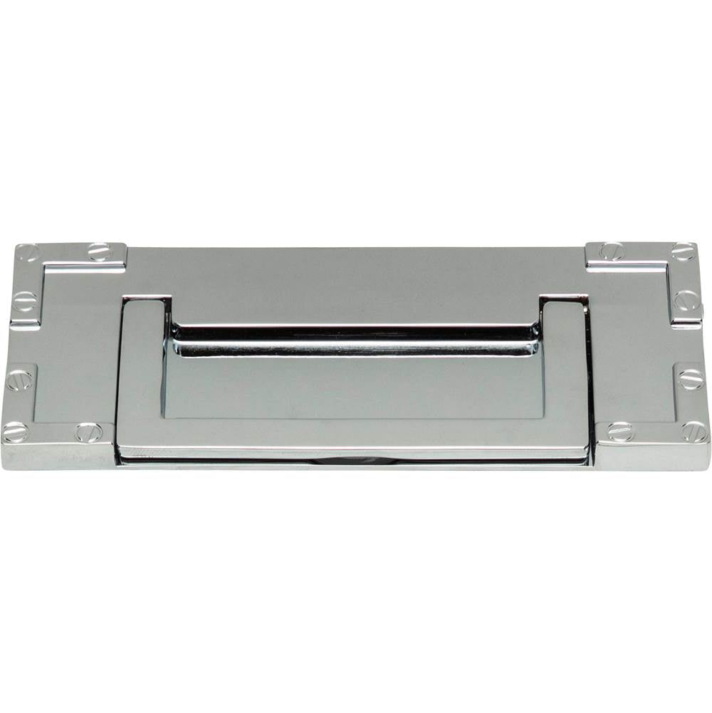 Campaign L-Bracket Drop Pull 3 Inch (c-c) Brushed Nickel