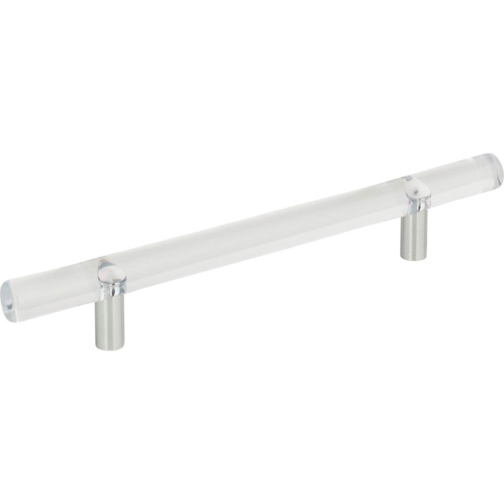 Optimism Rail Pull 5 1/16 Inch (c-c) Brushed Nickel