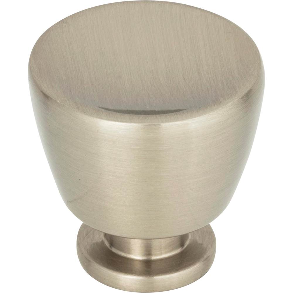 Atlas - Conga Knob 1 1/4 inch Brushed Nickel - Brushed Nickel